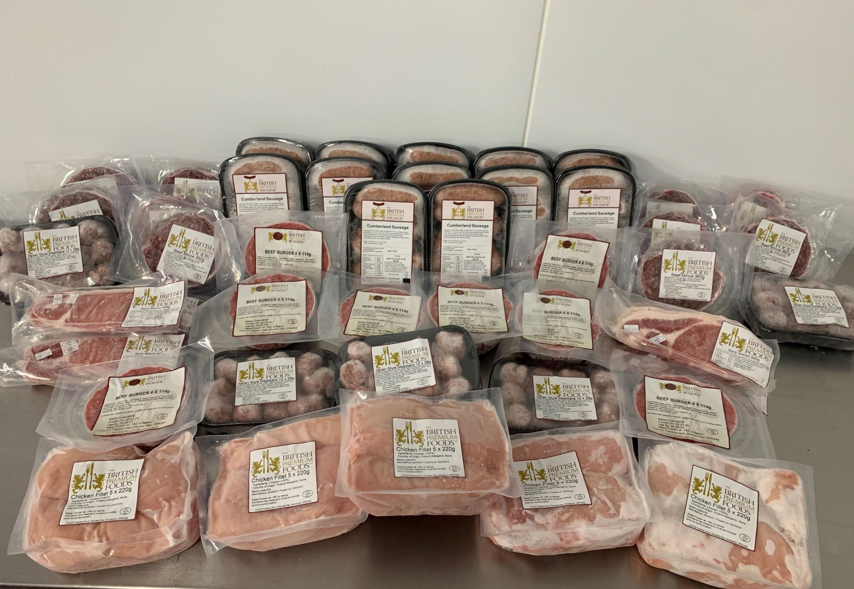Mega Meat Box Delivery British Premium Sausages