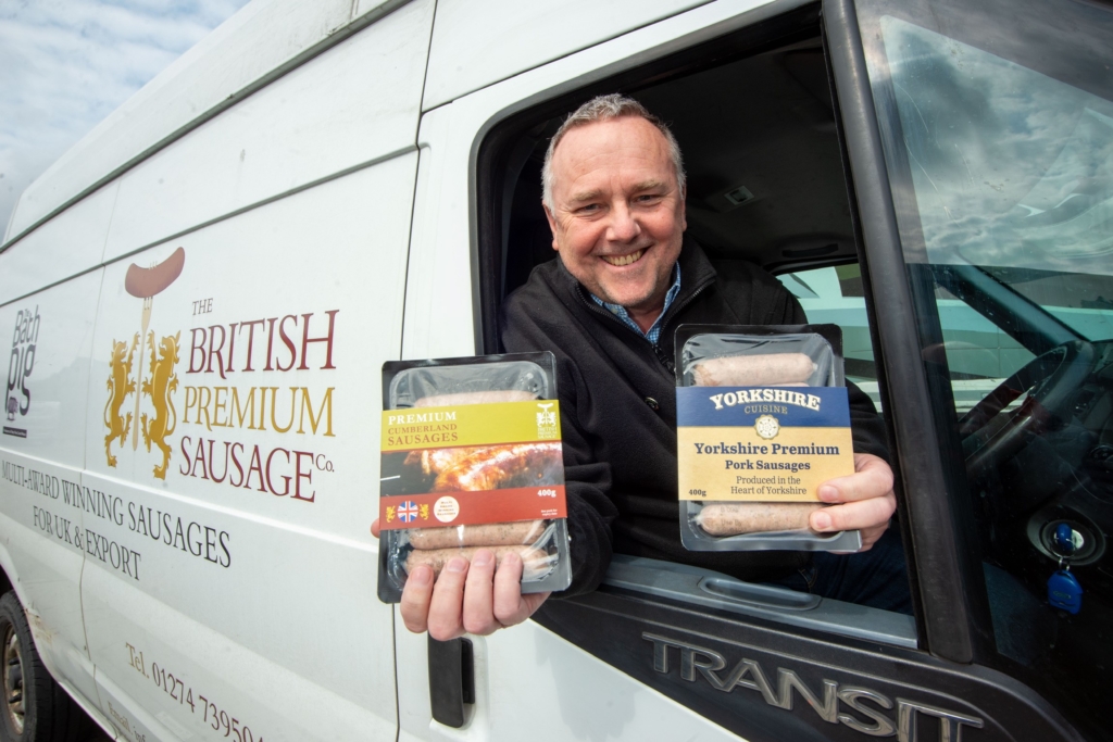 New Markets Stop Bangers Firm Turning To Mash British Premium Sausages